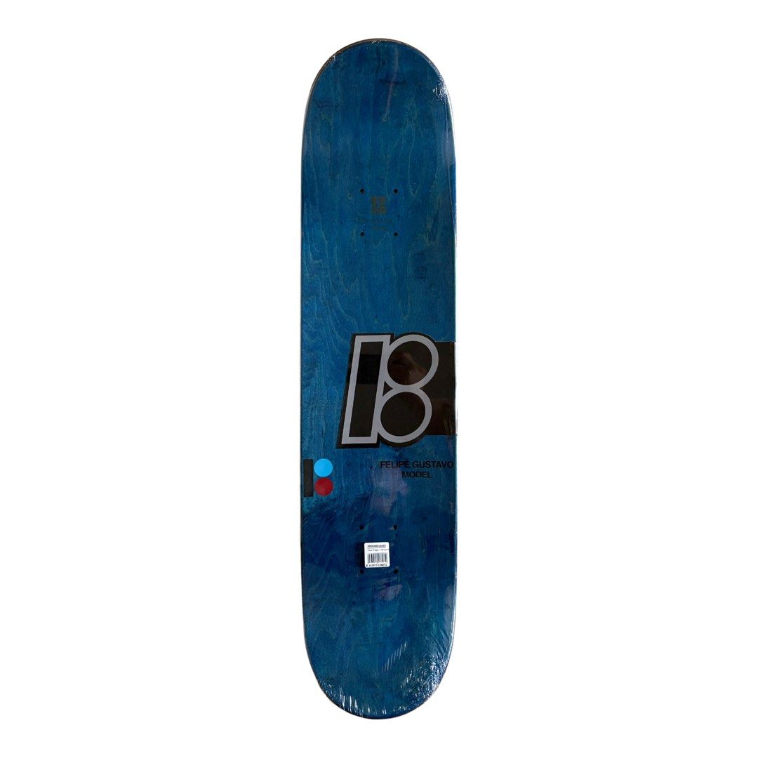 Plan B “Neon Flag” 7.75″ x 31.62″ Felipe Gustavo Pro Model Skateboard Deck