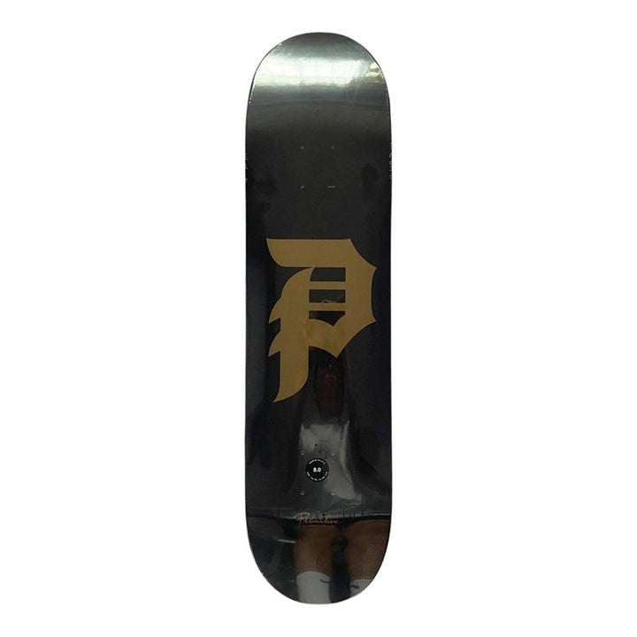 Primitive “Black Core” 8.0” / 8.125” Skateboard Deck — underside graphic view