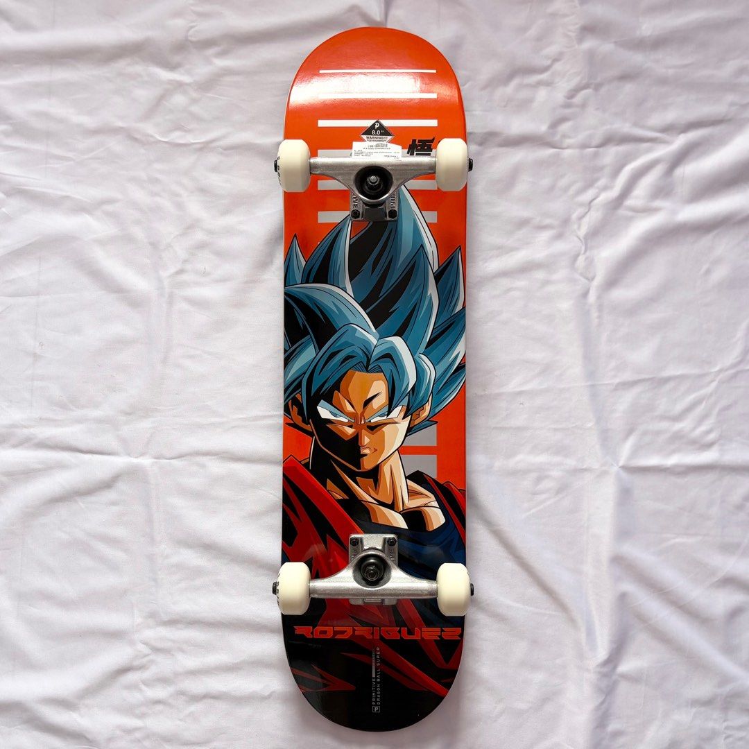 Primitive x Dragon Ball Z “Goku” 8.0” Skateboard Complete