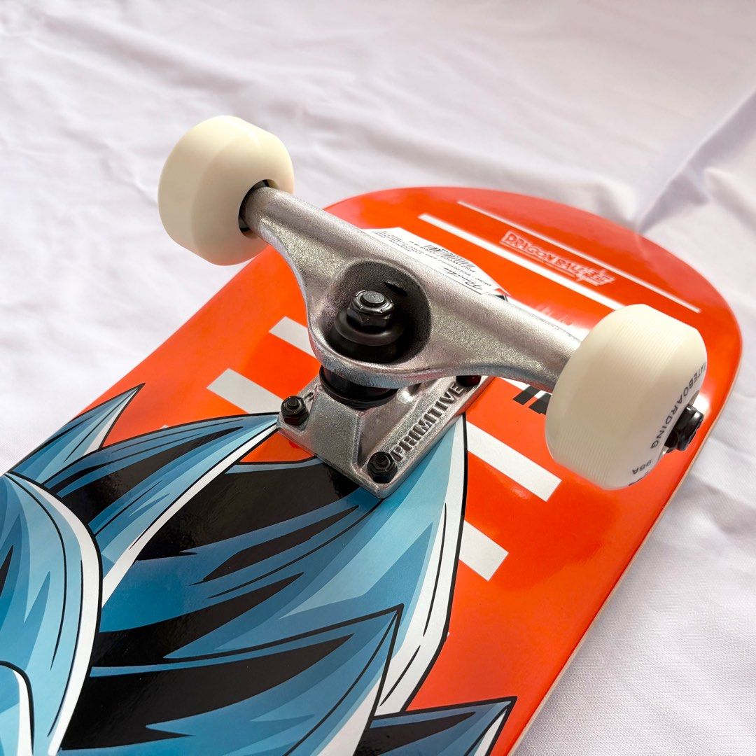 Primitive x Dragon Ball Z “Goku” 8.0” Skateboard Complete