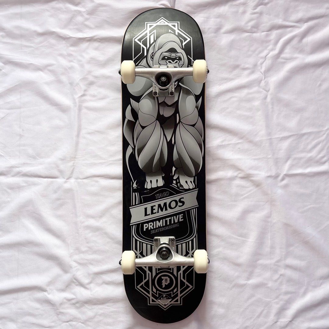 Primitive “Gorilla” 8.0” / 8.25” Tiago Lemos Skateboard Complete