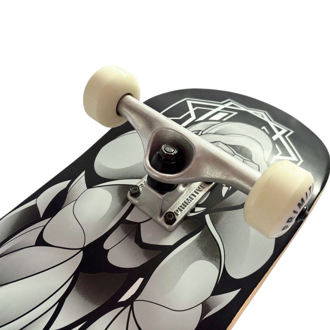Primitive “Gorilla” 8.0” / 8.25” Tiago Lemos Skateboard Complete — angled truck detail