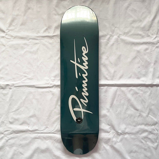 Primitive “Navy Signature” 8.0” x 31.75” Skateboard Deck - No Grip