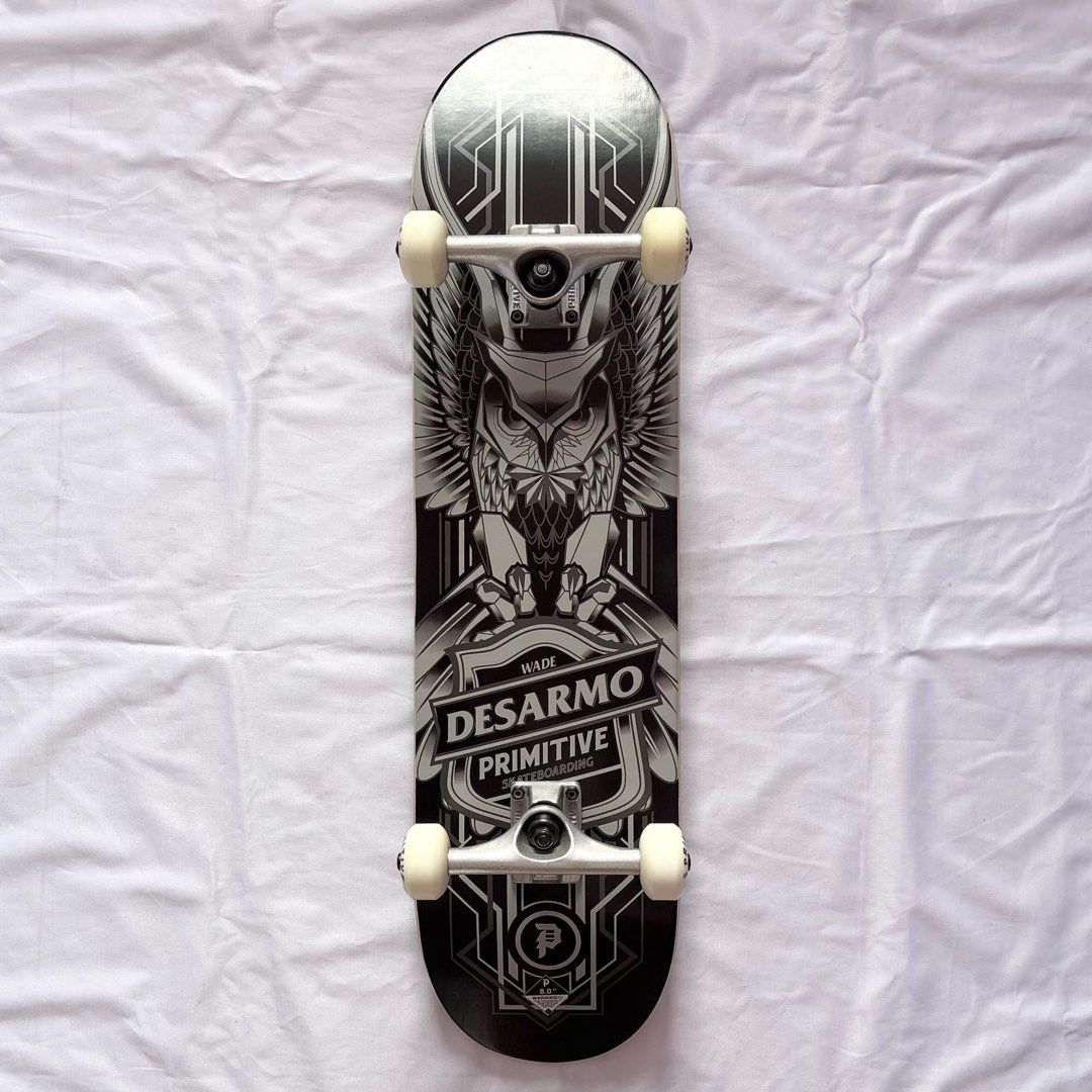 Primitive “Owl” 8.0” Desarmo Skateboard Complete