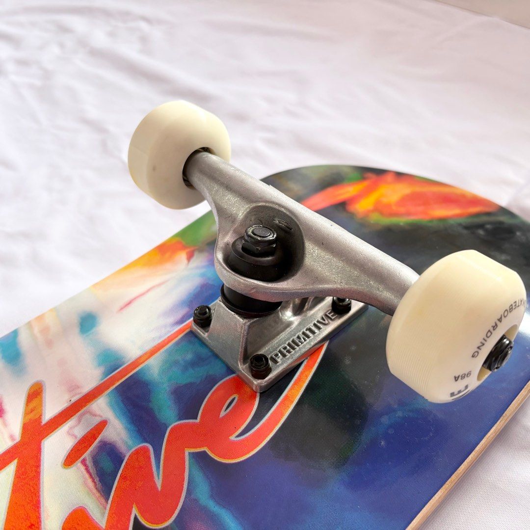 Primitive “Rainbow Genesis” 8.125” Custom Skateboard Complete