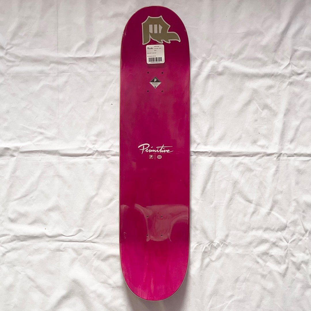 Primitive “Red Core” 8.0” x 31.75” Skateboard Deck