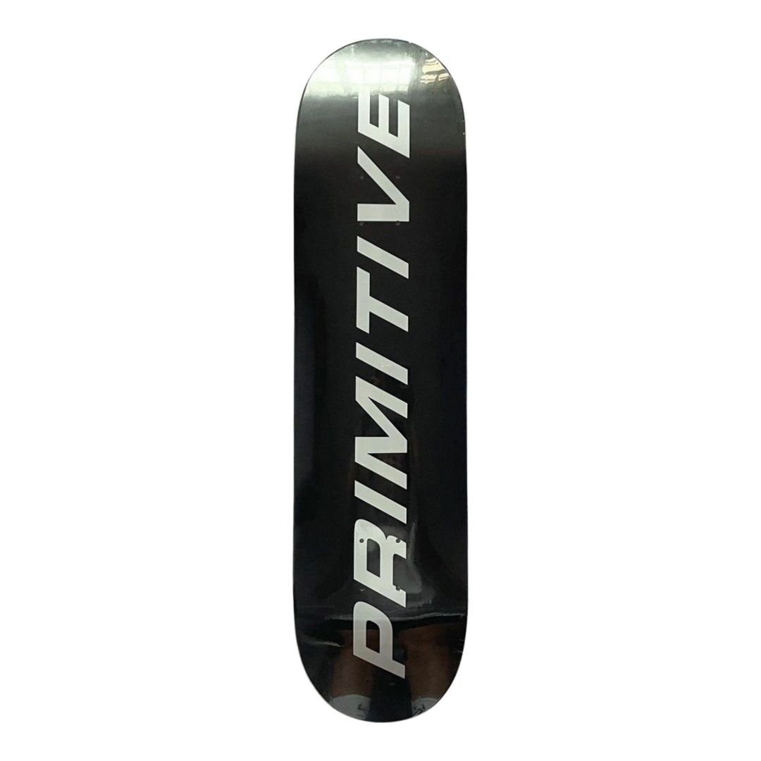 Primitive “Slant Black” 8.0” Skateboard Deck — underside graphic view