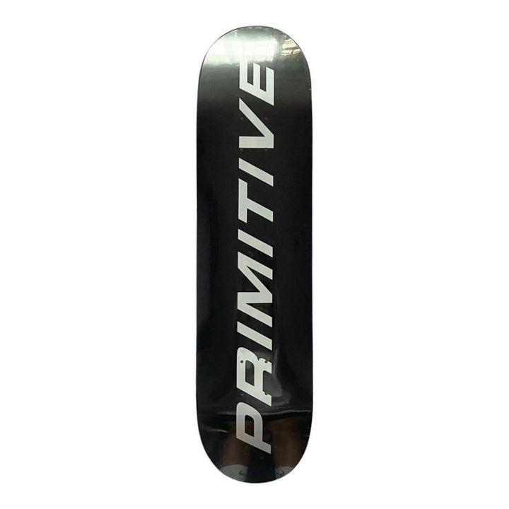Primitive “Slant Black” 8.0” Skateboard Deck — underside graphic view