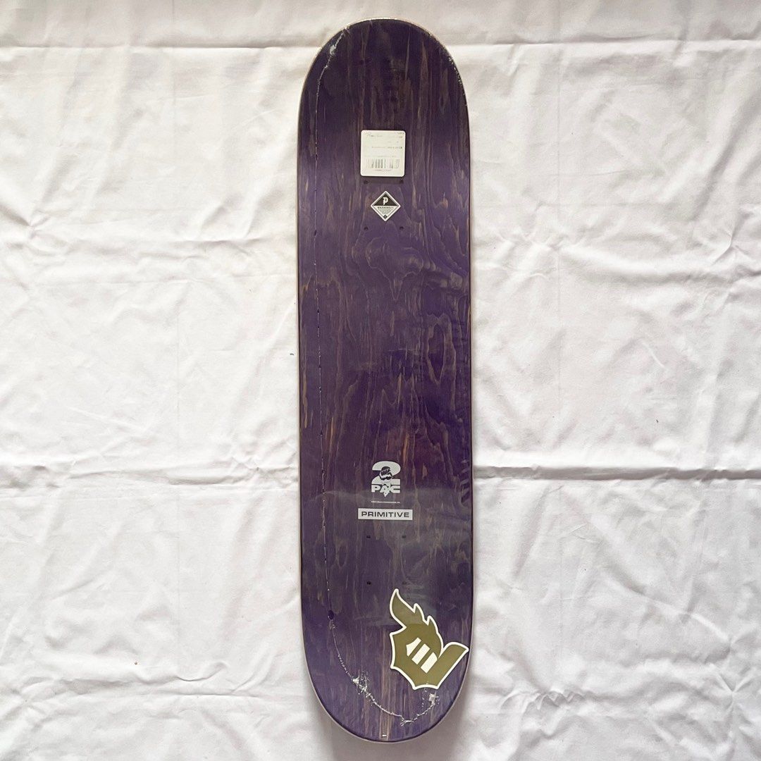 Primitive x 2Pac “Shine” 8.0” x 31.75” Rodriguez Skateboard Deck