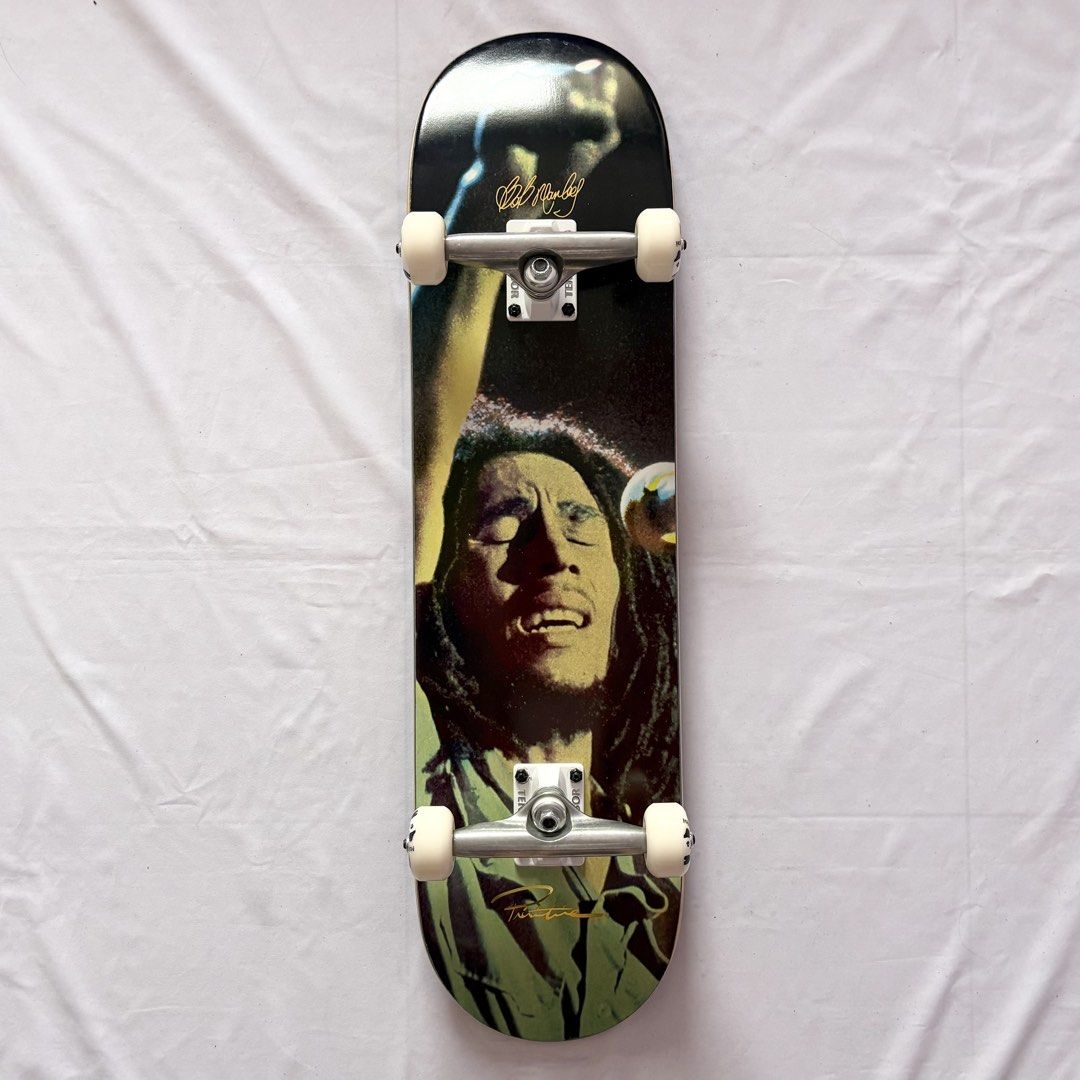 Primitive x Bob Marley “Stand Up” 8.125” x 31.75” Custom Skateboard Complete