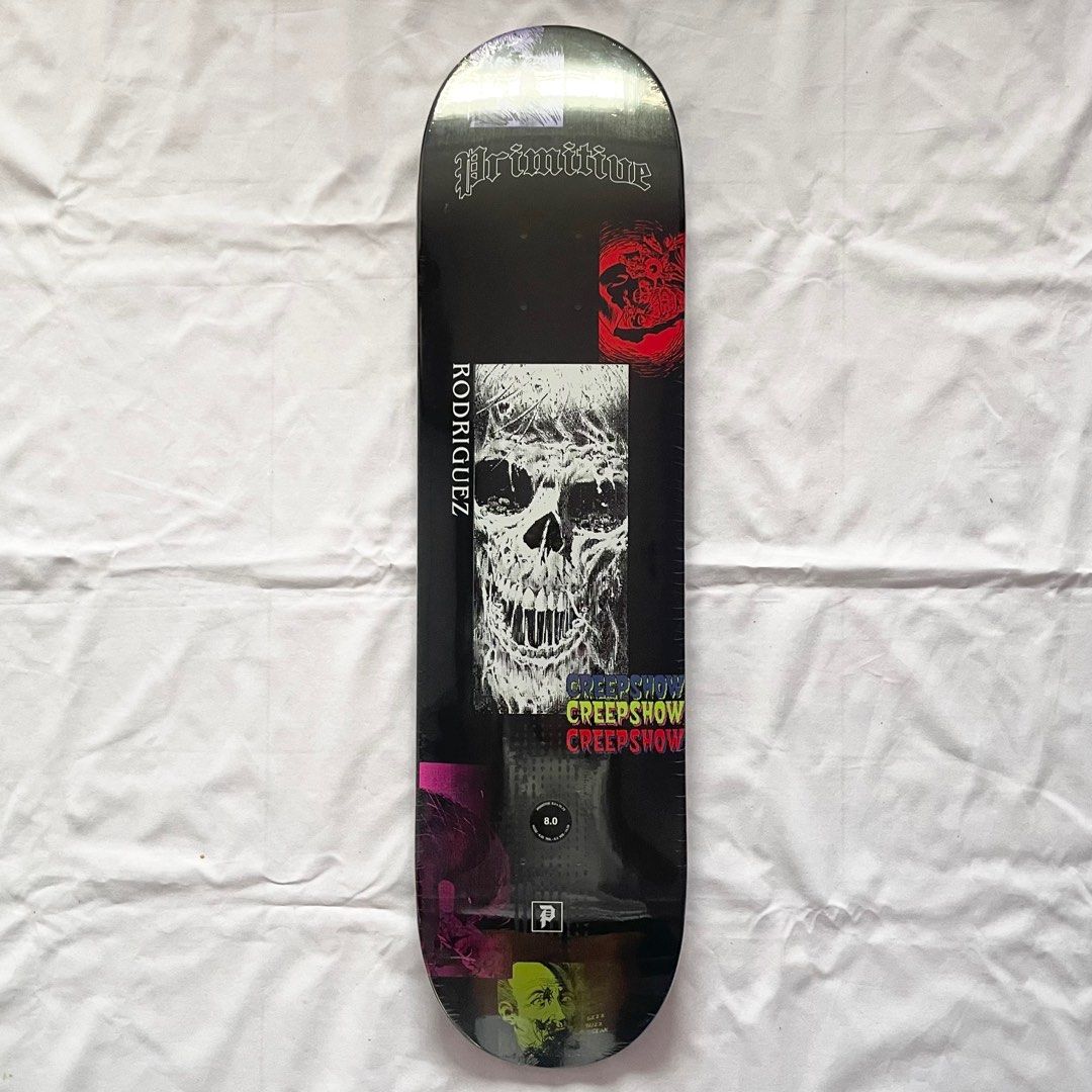 Primitive x Creepshow “Creep” 8.0” x 31.75” Skateboard Deck