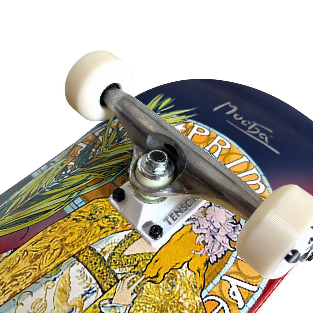Primitive x Mucha “Tour” 8.0″ x 31.75″ Neal Pro Model Custom Skateboard Complete