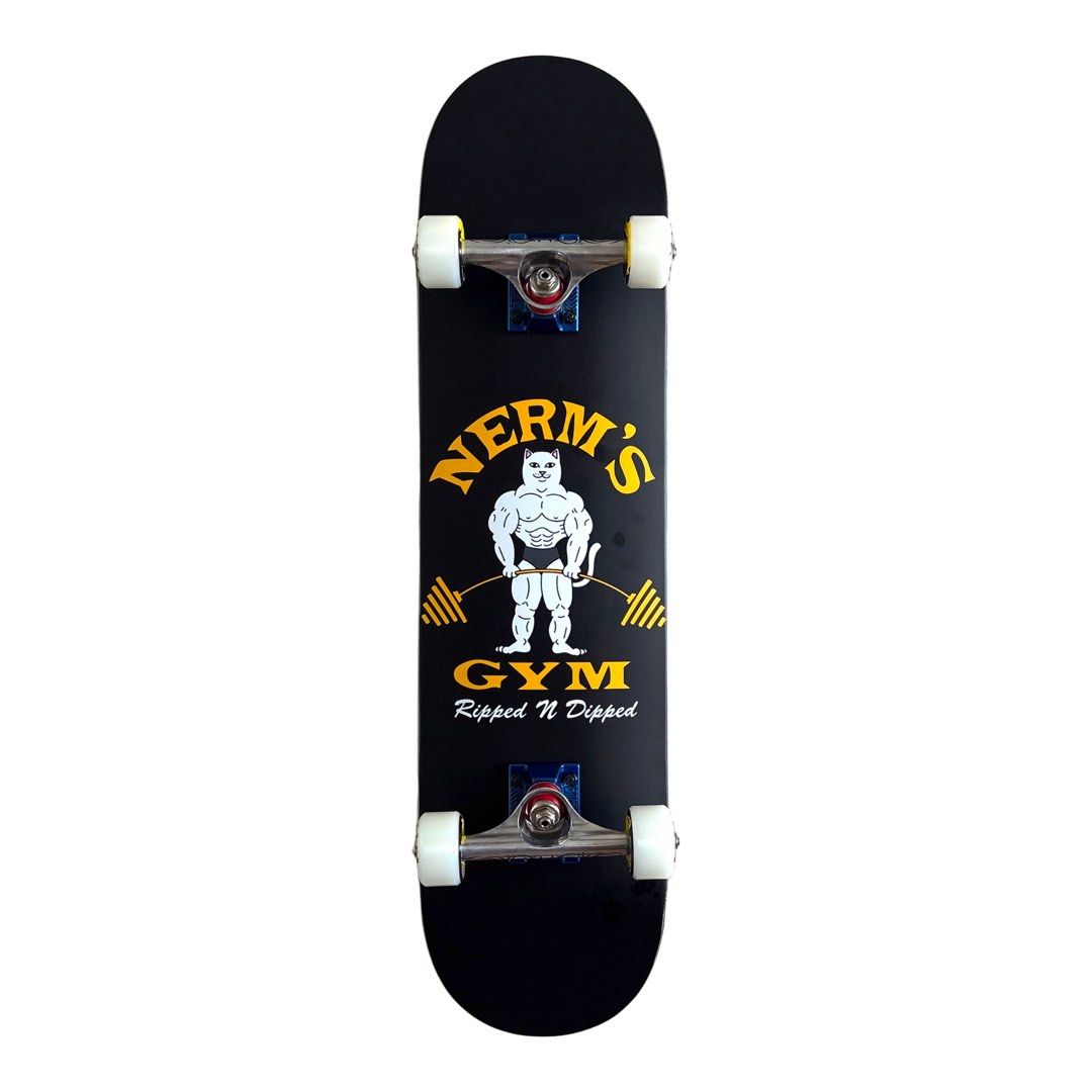 RipnDip “Ripped” 7.75″ x 31.5″ Custom Skateboard Complete
