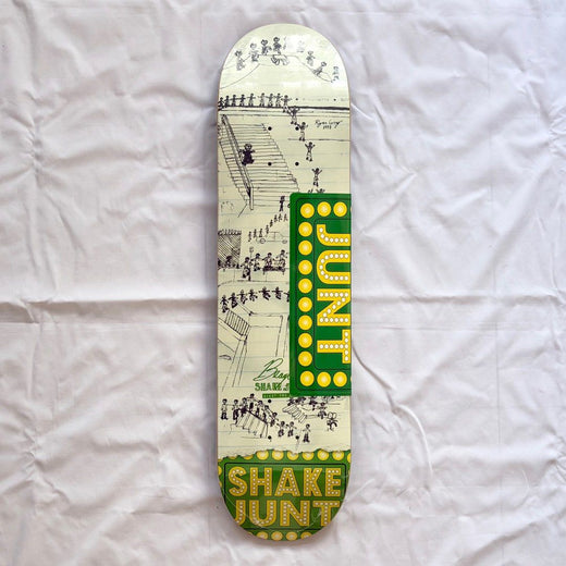 Shake Junt “Duke” 8.0” x 31.4” Josh Beagle Model Skateboard Deck - No Grip