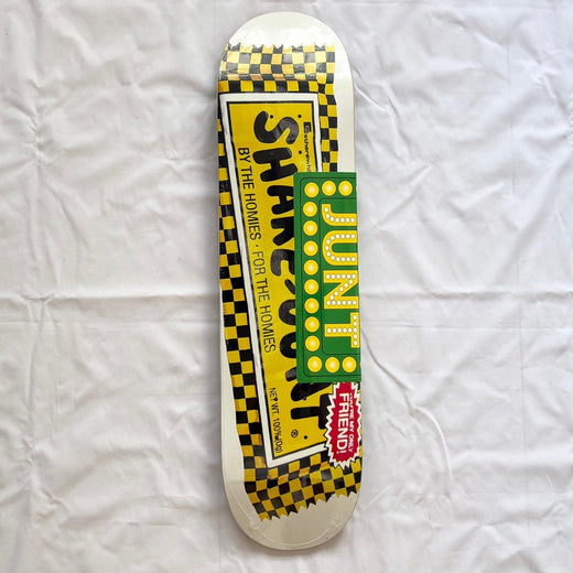 Shake Junt “Candy” 8.0” x 31.4” Skateboard Deck - No Grip
