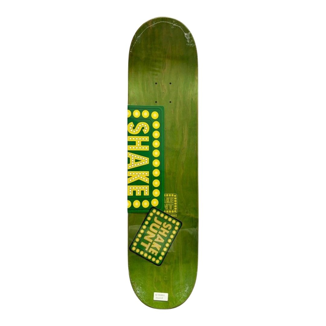 Shake Junt “Cruisin” 8.0” x 31.4” Skateboard Deck — top-ply view