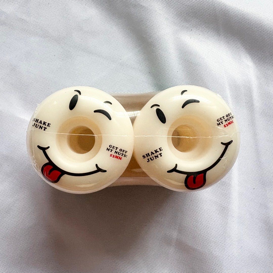 Shake Junt “Get off my nuts” 53mm 101a Skateboard Wheels