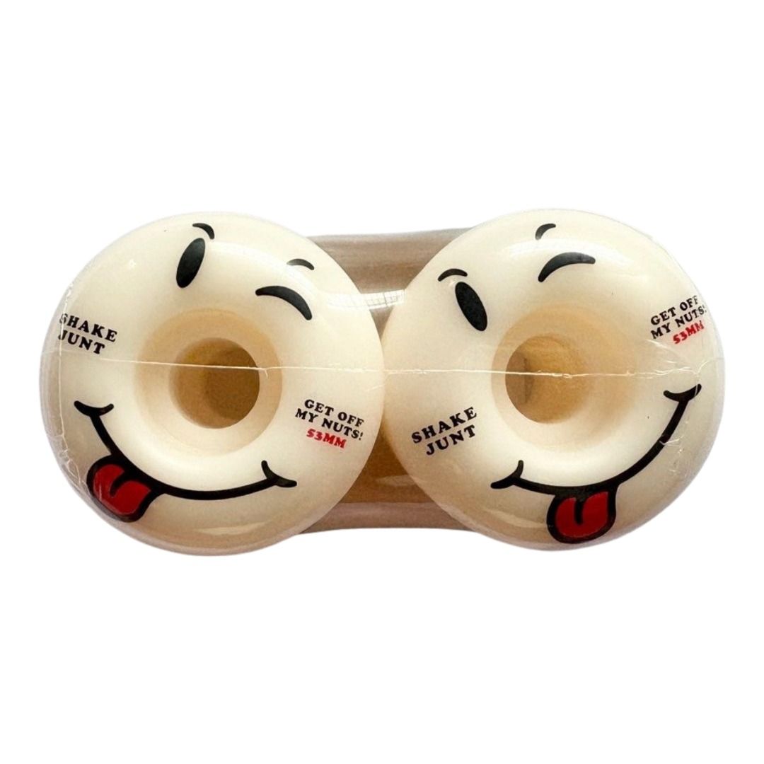 Shake Junt “Get off my nuts” 53mm 101a Skateboard Wheels