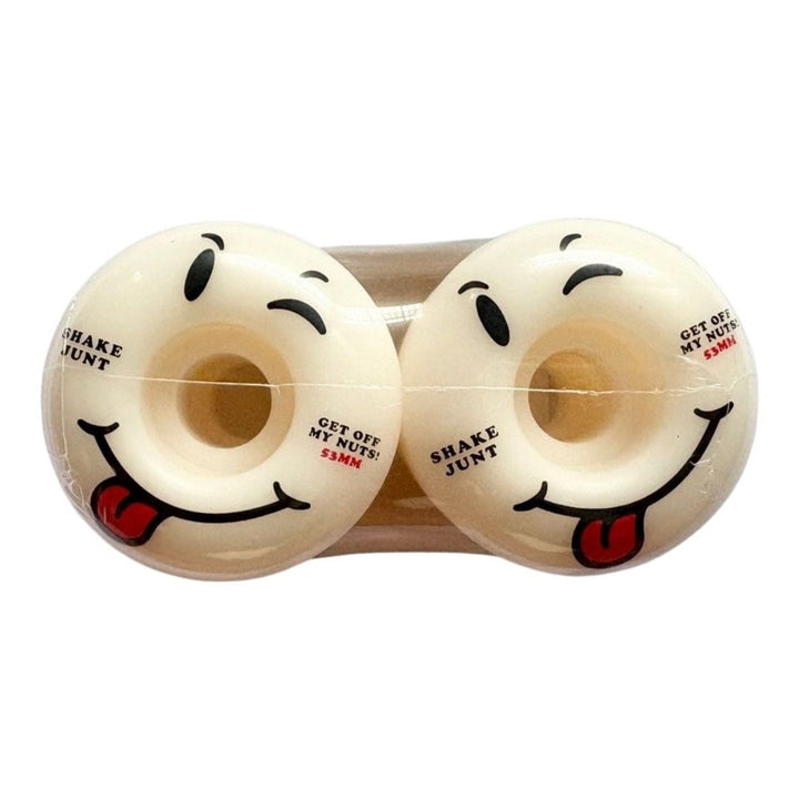 Shake Junt “Get off my nuts” 53mm 101a Skateboard Wheels