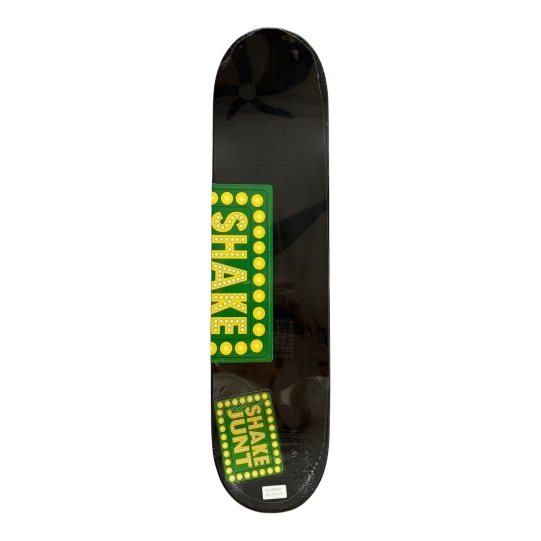 Shake Junt “Skull Screw” 8.0” x 31.4” Skateboard Deck — top-ply view