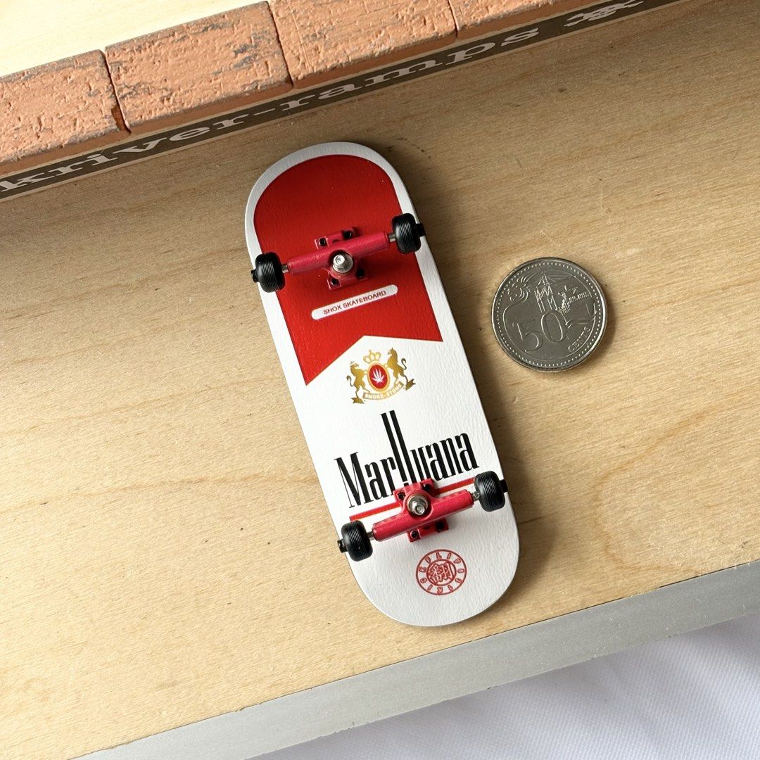 Shox “Red Pack” 35mm Fingerboard Complete