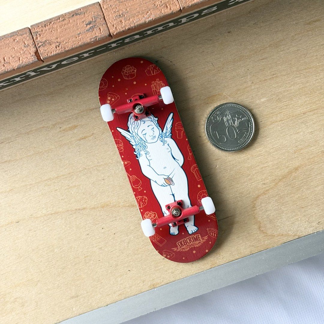 Sk8crime “Angel” 32mm Fingerboard Complete