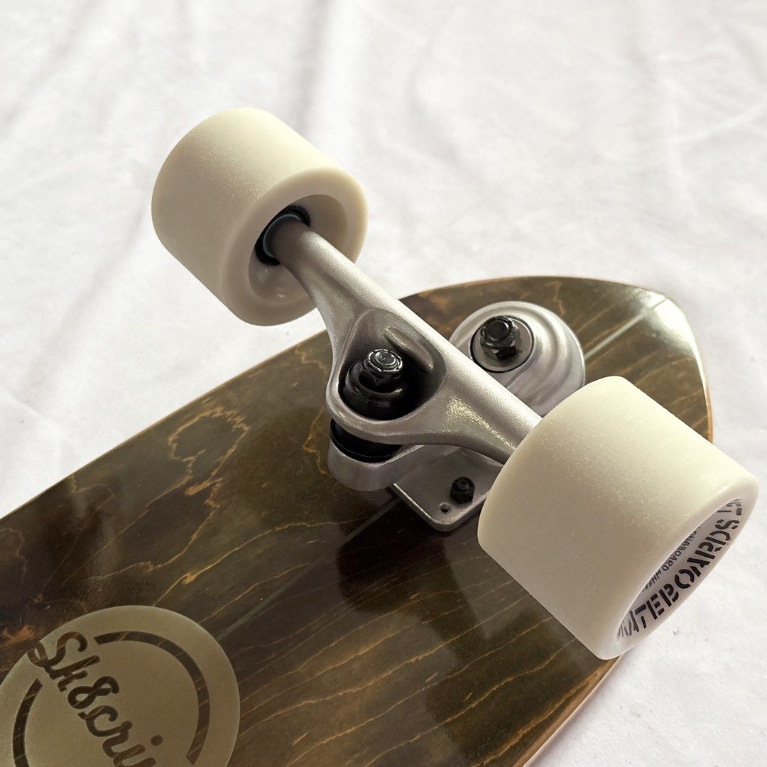 Sk8crime “Arrow” 8.75” x 31.75” Surfskate Cruiser Skateboard Complete