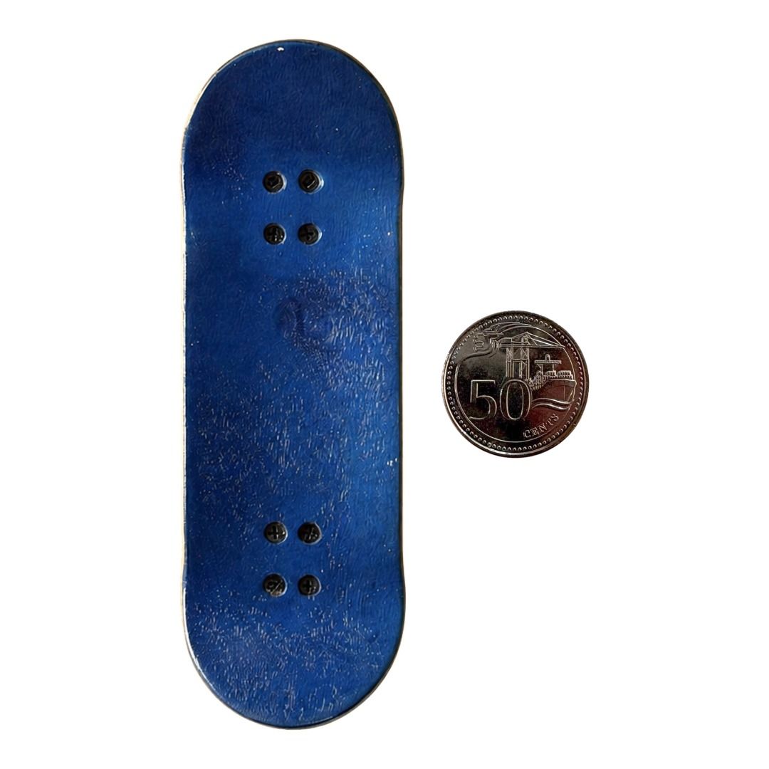Sk8crime “Twilight” 32mm Fingerboard Complete — grip-tape top view