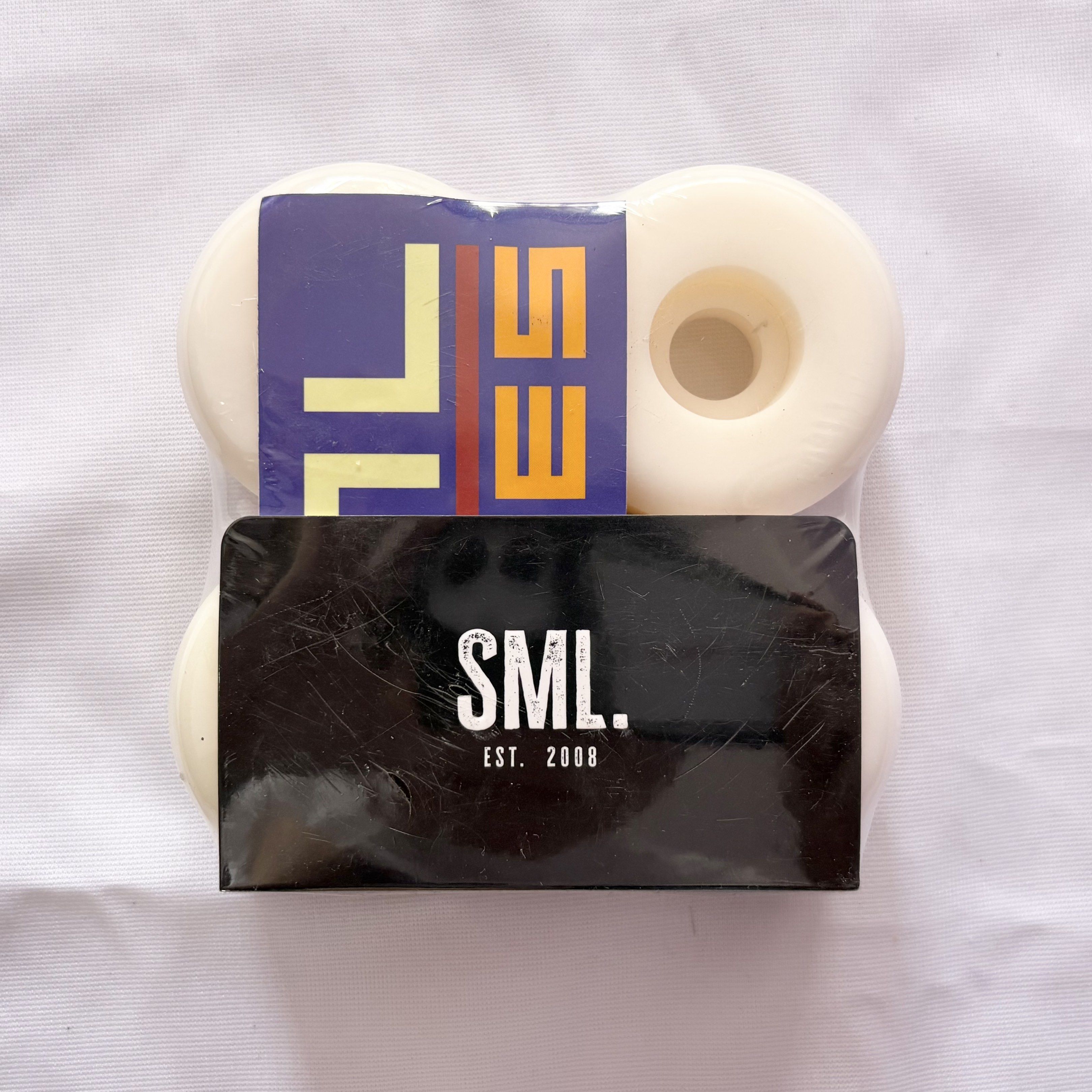 SML “Bluff Park Land” 53mm 99a V-Cut Shape Chris Jones Model AG Formula Skateboard Wheels — product image 2 of 3