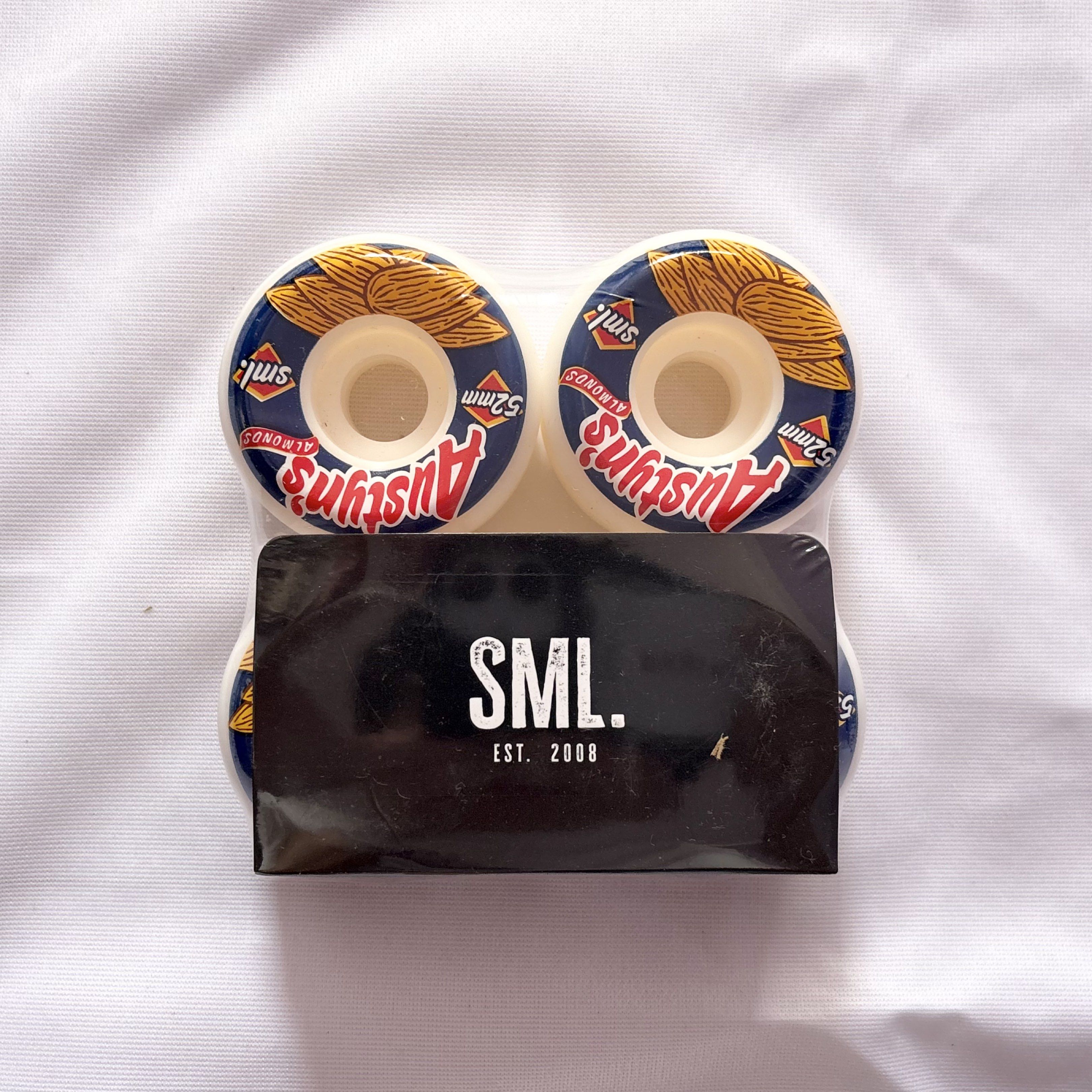 SML “Classic” 52mm 99a V-Cut Shape Austyn Gillette Model AG Formula Skateboard Wheels