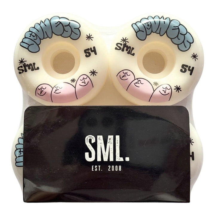 SML “Figures” 54mm 99a V-Cut Shape Youness Amrani Model AG Formula Skateboard Wheels