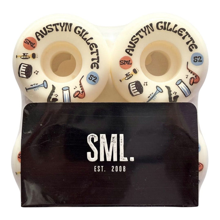 SML “Musical” 52mm 99a OG Wide Shape Austyn Gillette Model AG Formula Skateboard Wheels