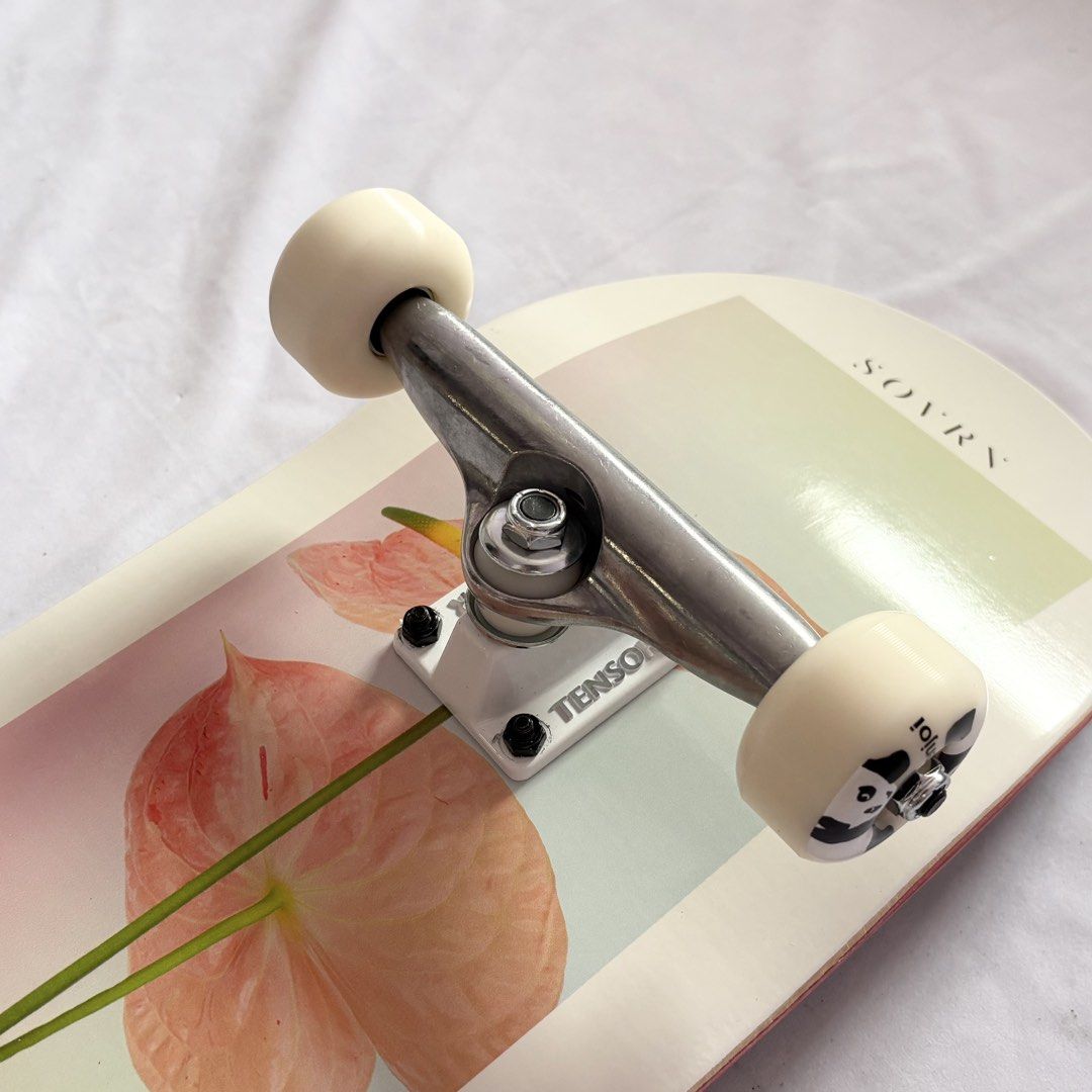 Sovrn “Flowers” 8.25” x 31.75” Custom Skateboard Complete