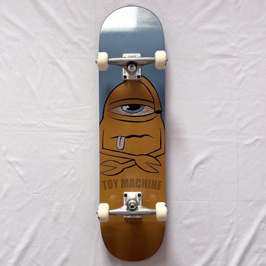 Toy Machine “Bored” 8.0” x 31.6” Custom Skateboard Complete
