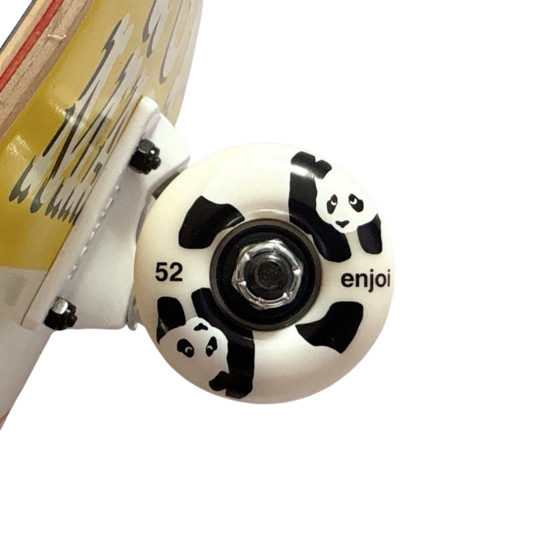 Toy Machine “Cart” 8.38” x 32.1” Daniel Lutheran Model Custom Skateboard Complete — wheel close-up