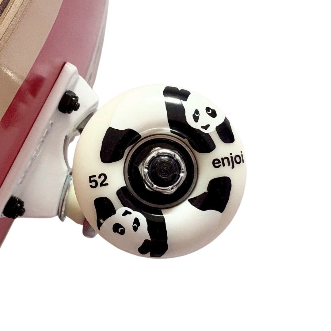 Toy Machine “Cowboy” 8.0” x 31.8” Romero Model Custom Skateboard Complete — wheel close-up