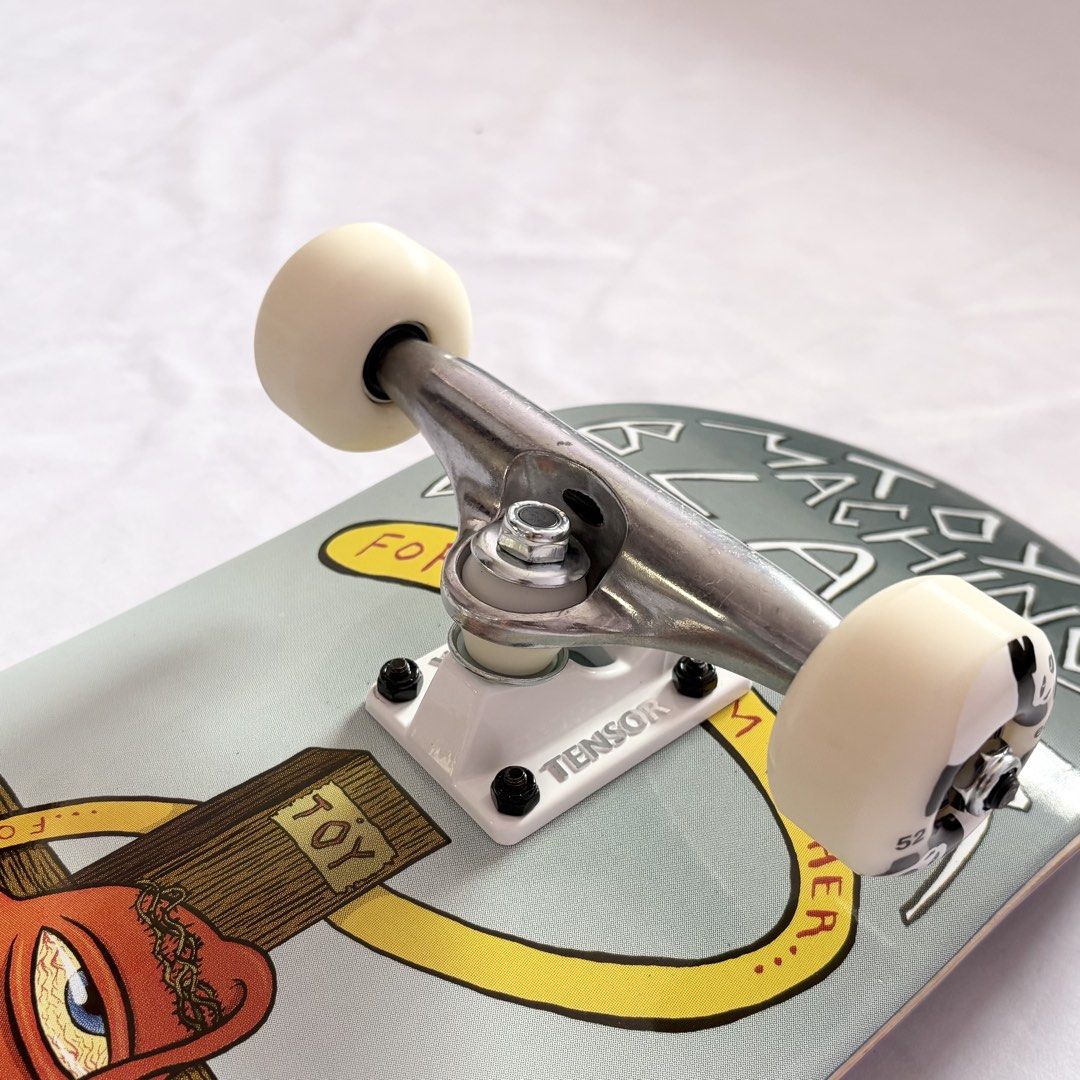 Toy Machine “Cross” 8.0” x 31.65” Blake Carpenter Model Custom Skateboard Complete