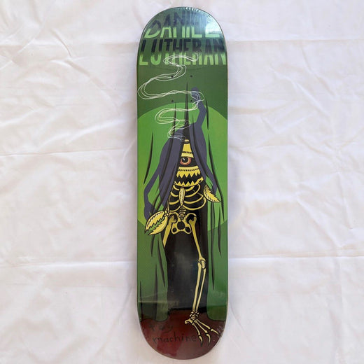 Toy Machine “Curtain” 7.88” Daniel Lutheran Pro Model Skateboard Deck - No Grip