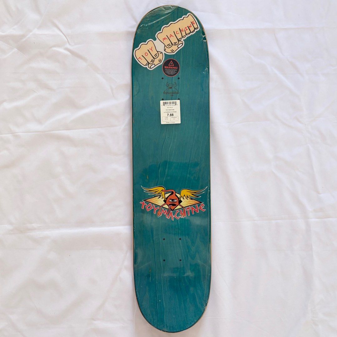 Toy Machine “Curtain” 7.88” Daniel Lutheran Pro Model Skateboard Deck