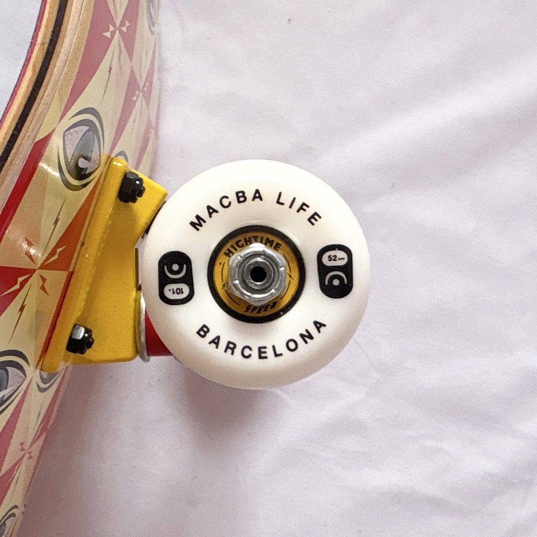 Toy Machine “Eyes” 8.5” x 32.35” Custom Skateboard Complete