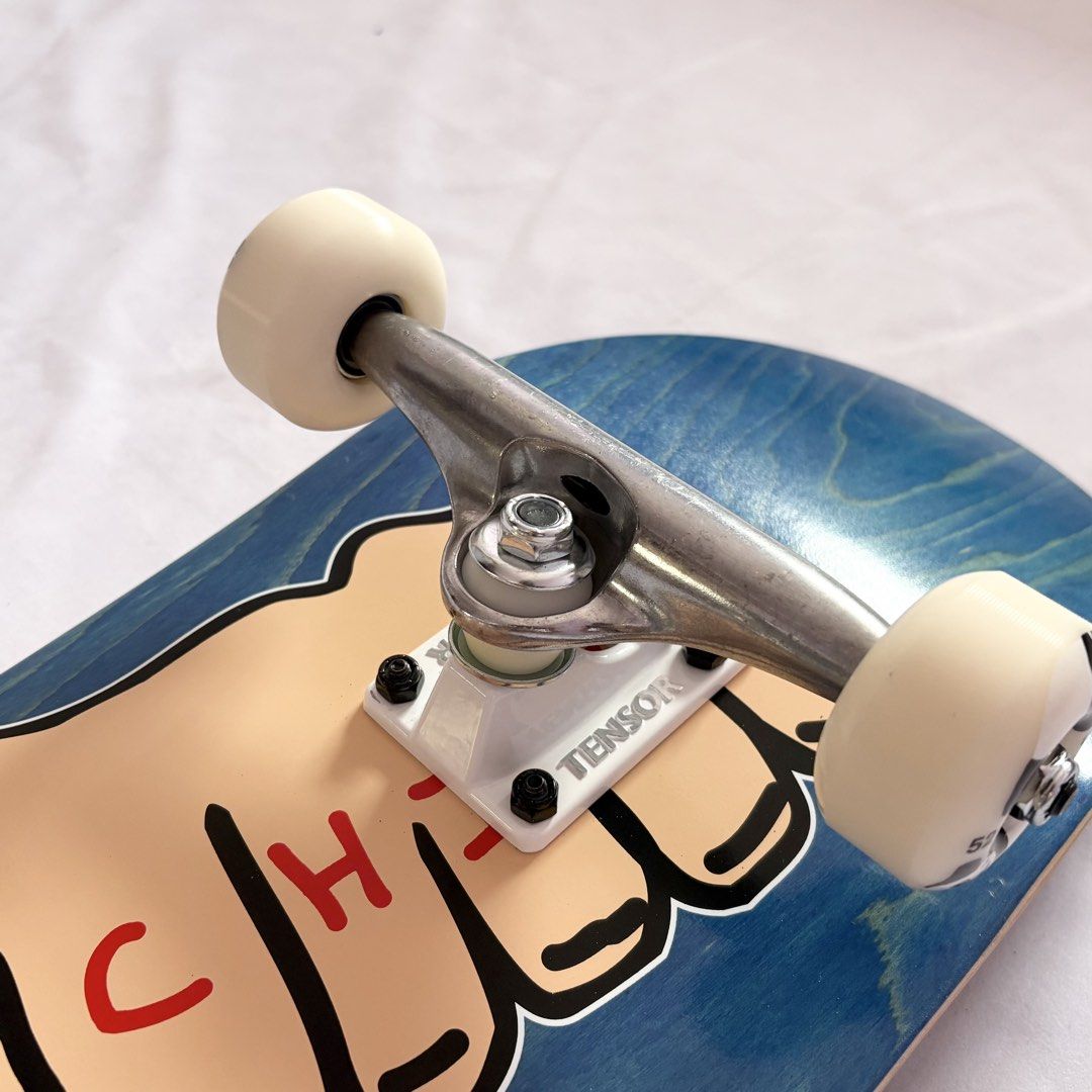 Toy Machine “Fist” 8.0” x 31.75” Custom Skateboard Complete
