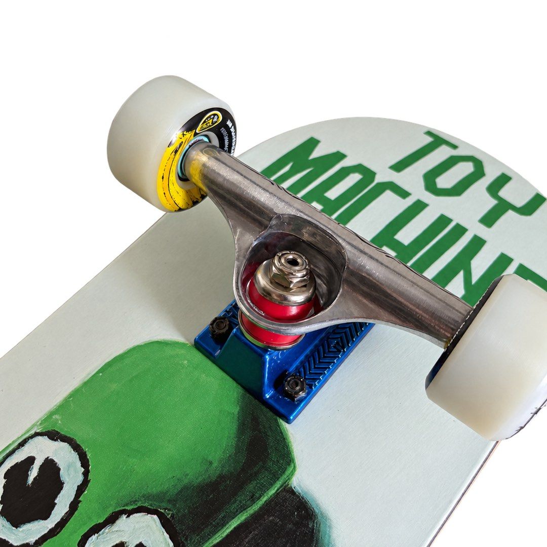 Toy Machine “Green Doll” 7.5″ x 30.9″ Daniel Lutheran Pro Model Custom Kids Skateboard Complete