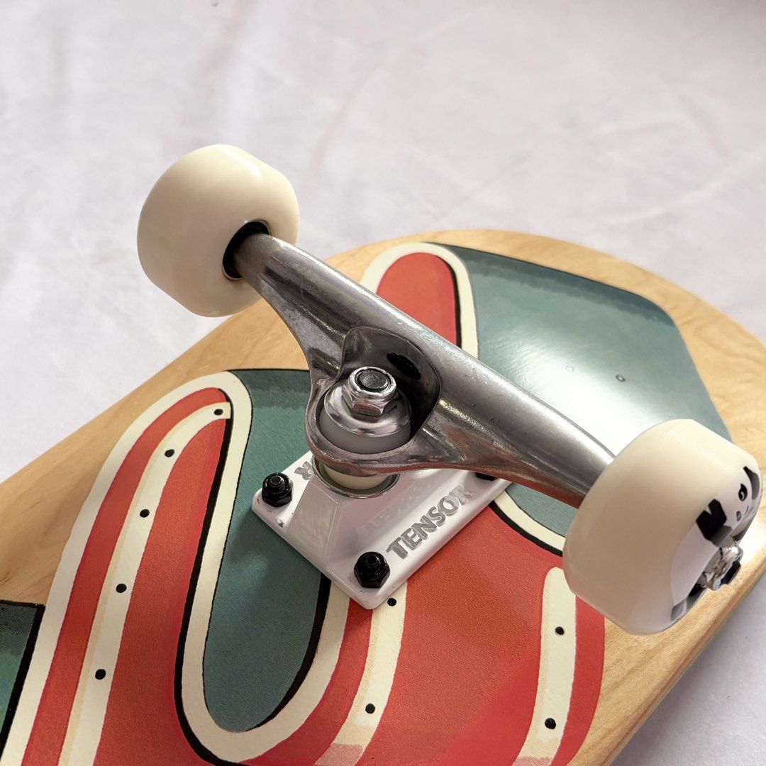 Toy Machine “Hat” 8.0” x 31.8” CJ Collins Model Custom Skateboard Complete