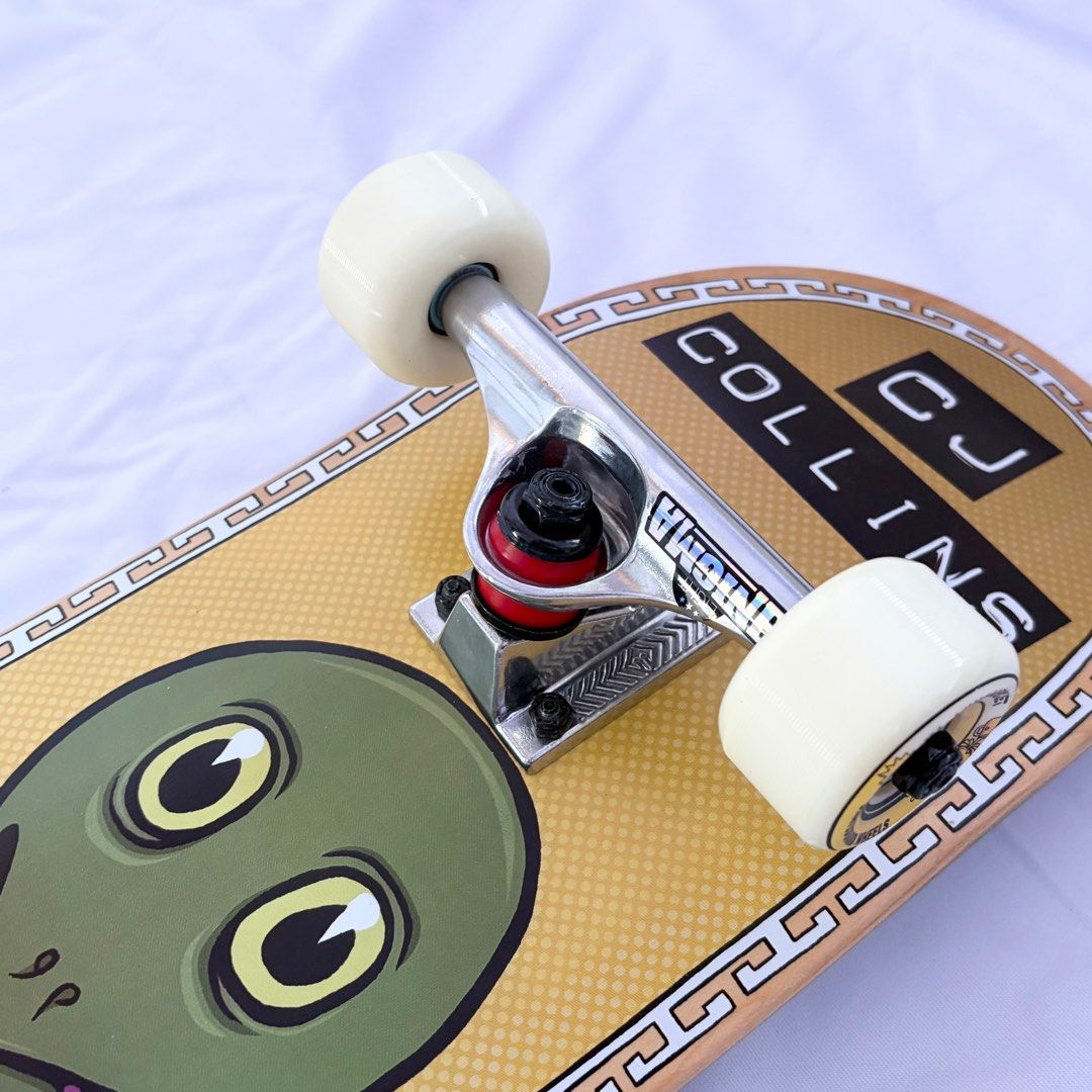 Toy Machine “Insecurity” 7.75” x 31.37” CJ Collin Pro Model Custom Skateboard Complete