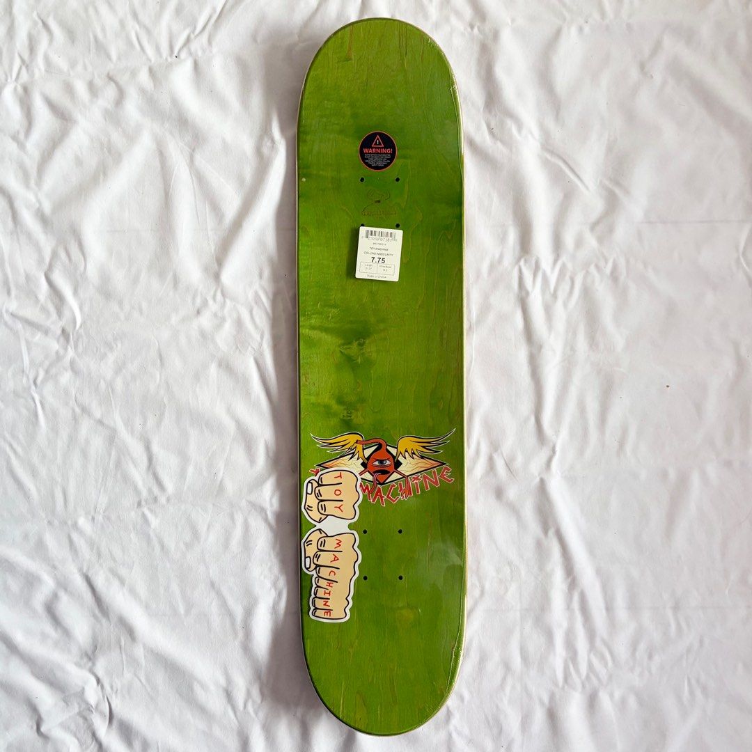 Toy Machine “Insecurity” 7.75” x 31.37” CJ Collins Pro Model Skateboard Deck