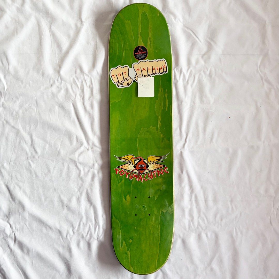Toy Machine “Plain Jar” 7.75” x 31.37” Axel Cruysberghs Pro Model Skateboard Deck