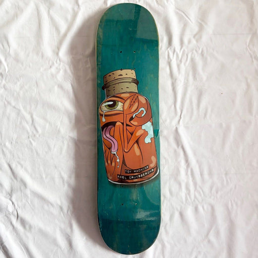 Toy Machine “Plain Jar” 7.75” x 31.37” Axel Cruysberghs Pro Model Skateboard Deck - No Grip