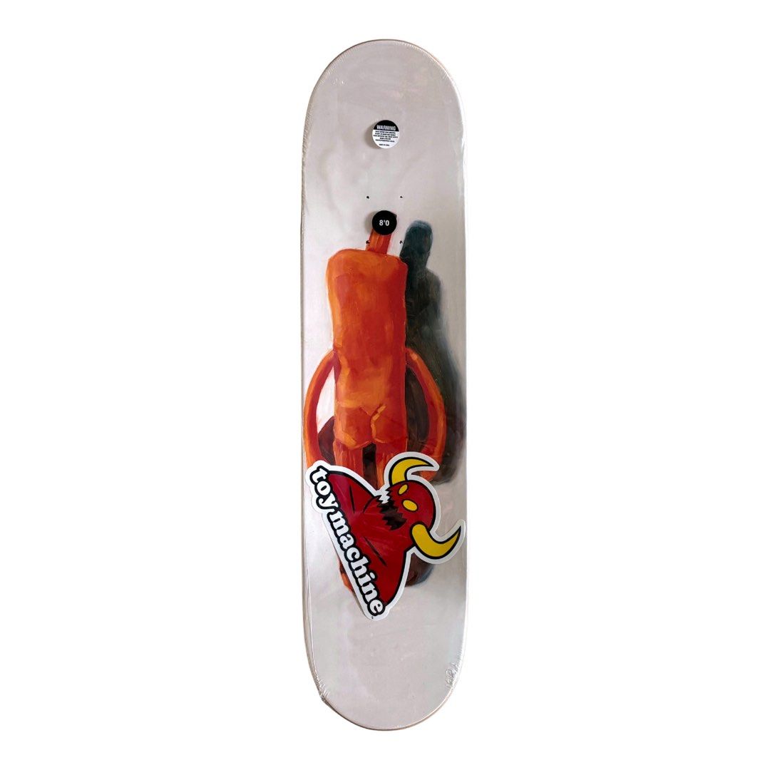 Toy Machine “Orange Doll” 8.0″ x 31.5″ Axel Crusher Pro Model Skateboard Deck