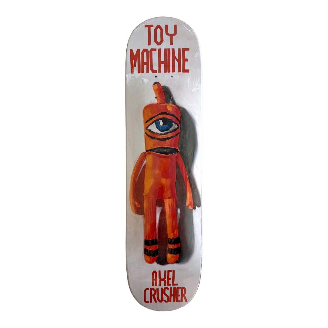 Toy Machine “Orange Doll” 8.0″ x 31.5″ Axel Crusher Pro Model Skateboard Deck