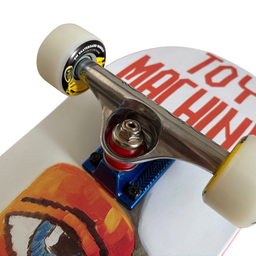 Toy Machine “Orange Doll” 7.675″ / 8.0″ Axel Crusher Pro Model Custom Skateboard Complete